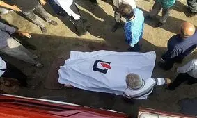 مرگ راننده در اتاقک دربسته خاور + تصاویر