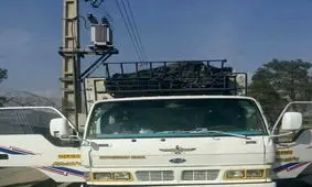 محبوس شدن راننده داخل خودرو و گاز گرفتگی