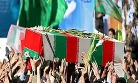 تشییع پیکر شهید مدافع حرم در شهرری