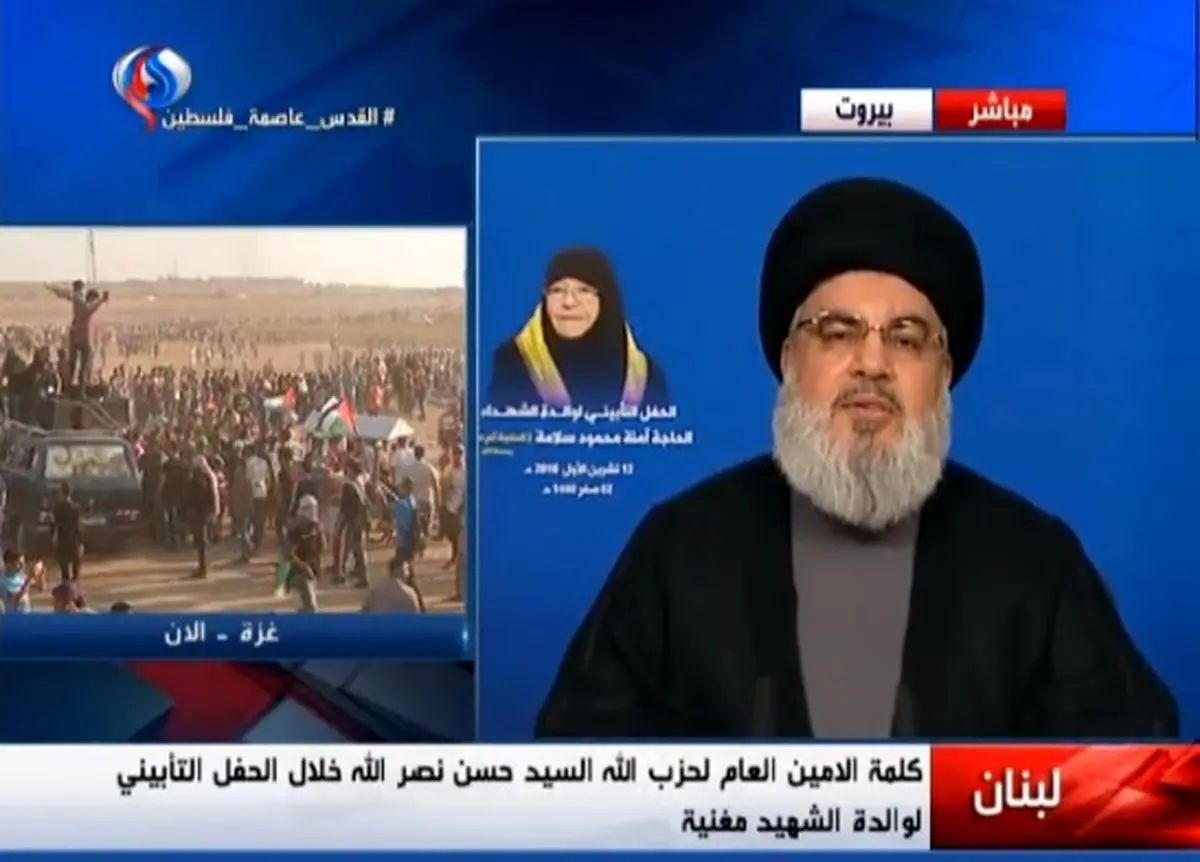 سید حسن نصرالله: ایرانِ محاصره شده در چشم ترامپ بزرگتر از کشورهای عربی است که دو هفته بیشتر بدون آمریکا دوام نمی‌آورند