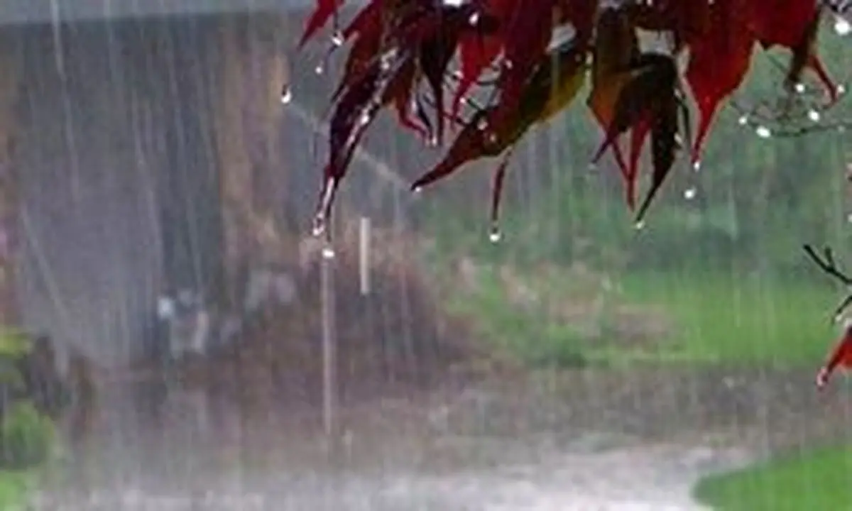 آغاز بارش‌های پاییزی در آسمان مازندران