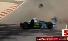 10 تصادف به یادماندنی در مسابقات فرمول 1