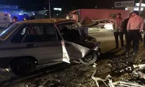 تصادف زنجیره ای ۵ خودرو در تبریز/ ۴ نفر زخمی شدند