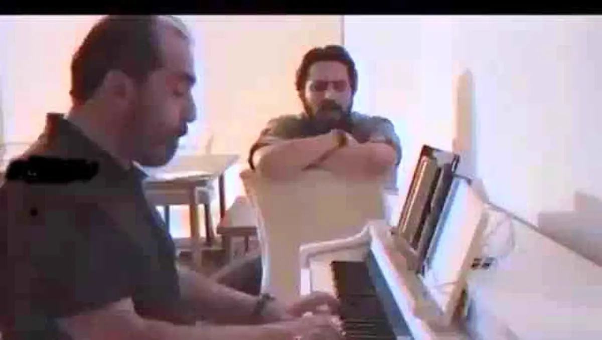 اجرای زنده روزبه بمانی با نوازندگی سیامک انصاری!