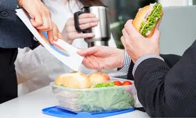 ویژگی یک رژیم غذایی سالم برای افراد شاغل