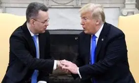 دیدار ترامپ با کشیش آمریکایی آزاد شده از ترکیه