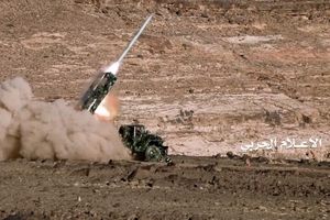 حمله موشکی انصارالله یمن به مواضع متجاوزان در جنوب عربستان