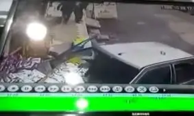 زیر گرفتن دو عابر پیاده توسط راننده ناشی