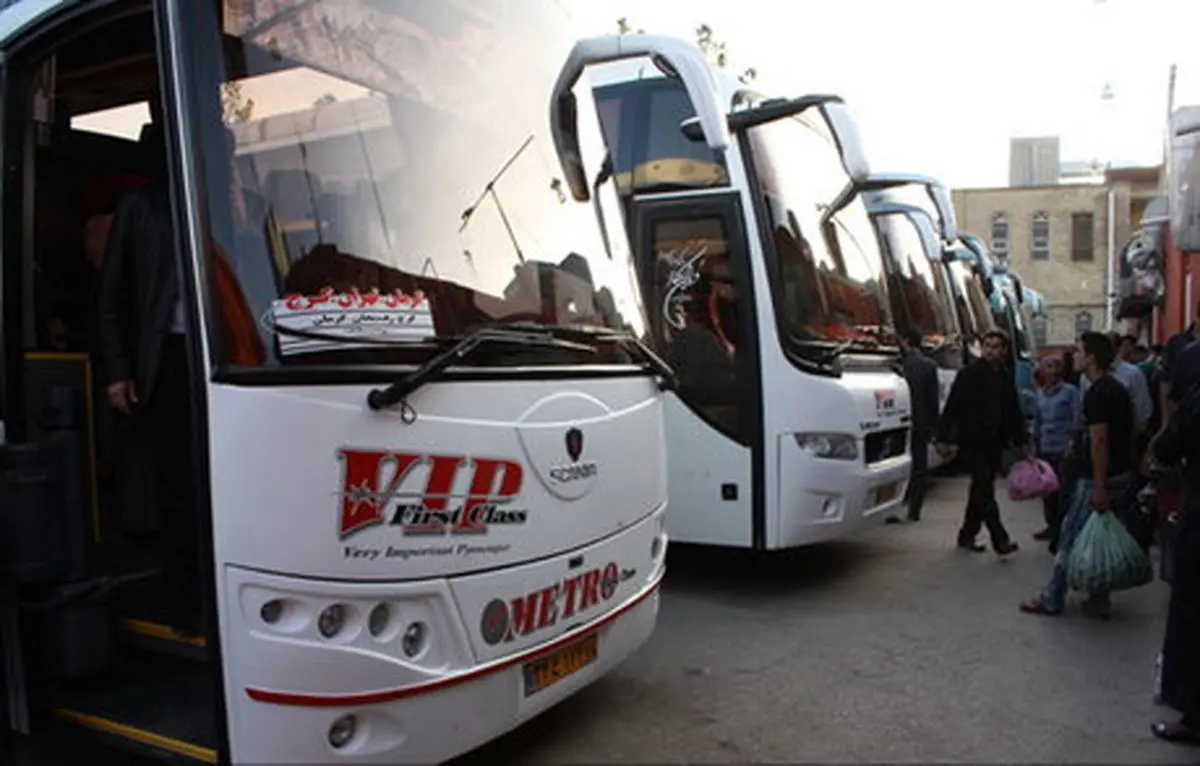 جزئیات نرخ بلیت اتوبوس‌های اربعین