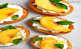 طرز تهیه 4 خوراکی خوشمزه با هلو+ آموزش تصویری