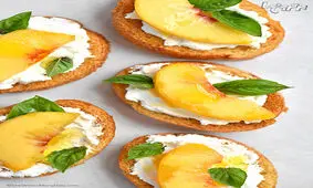 طرز تهیه 4 خوراکی خوشمزه با هلو+ آموزش تصویری