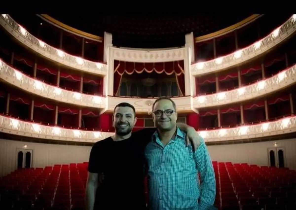 نقاشی عجیب رامبد جوان از اشکان خطیبی