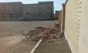 ریزش دیوار مدرسه بر سر یک دانش آموز در یکی از روستاهای همدان