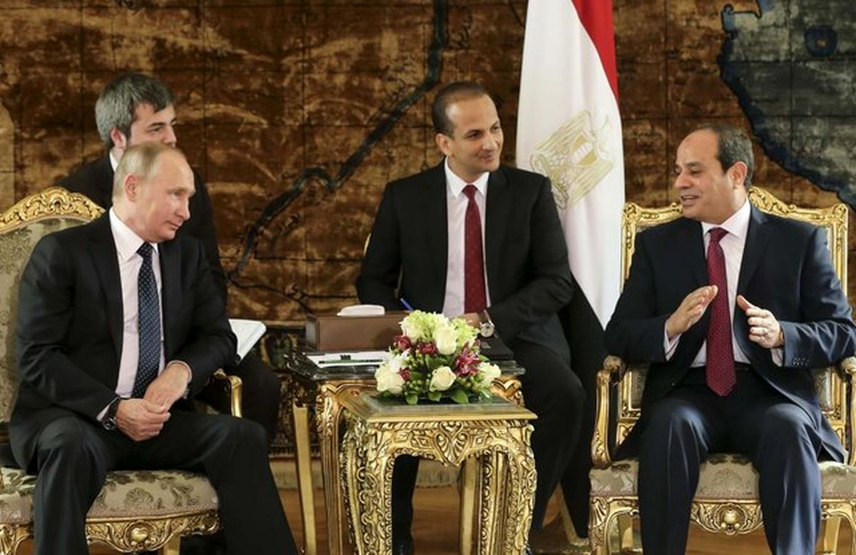 رئیس جمهوری مصر امروز عازم مسکو می‌شود