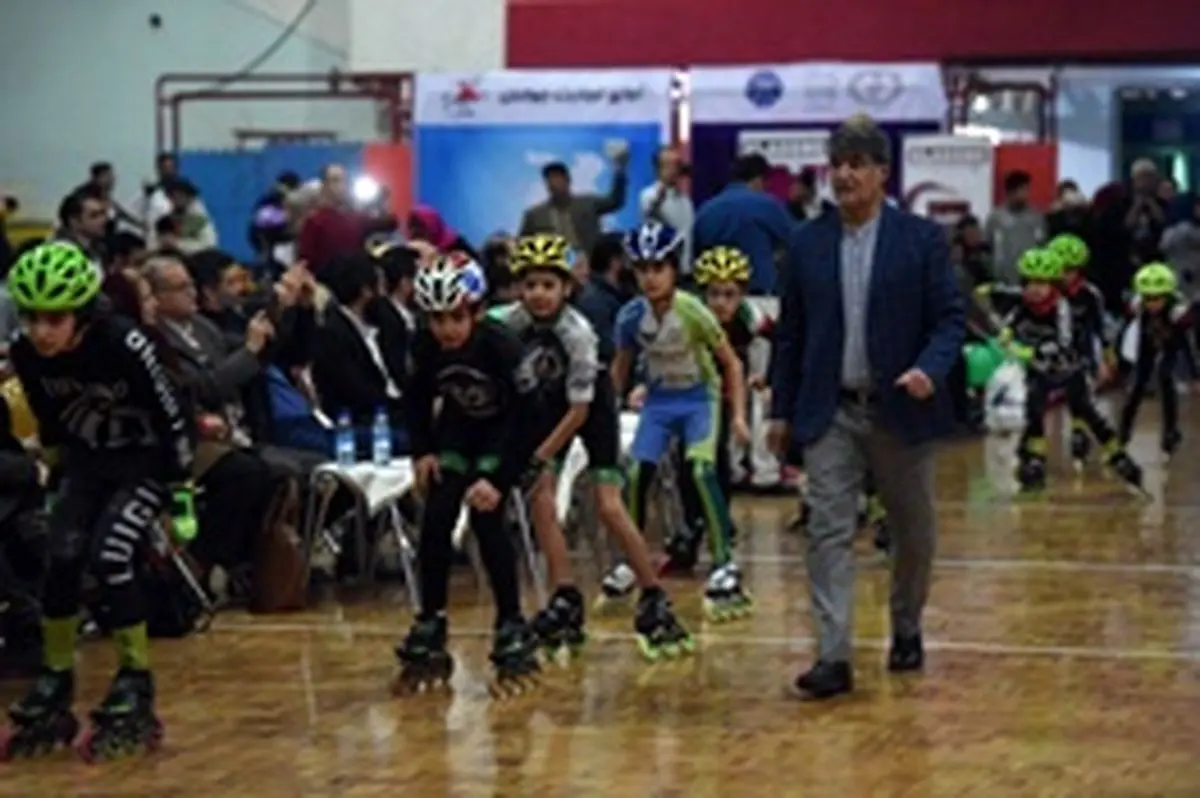 ‎افتتاحیه اولین المپیاد اسکیت جام فجر قهرمانی استان تهران