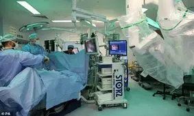 ربات داوینچی جراحی پروستات نیز انجام داد