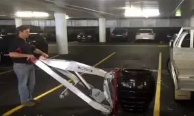 یک جرثقیل دستی جالب