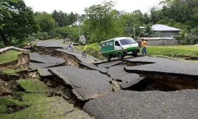 فیلم عجیب از لحظه زلزله ۸ ریشتری در اندونزی!