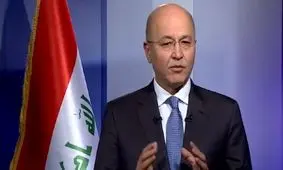 توئیت‌های ضدایرانی رئیس‌جمهور عراق صحت ندارد