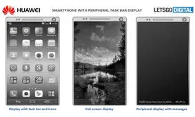 پتنت جدید هواوی: گوشی هوشمندی که دارای دو نمایشگر جداگانه است