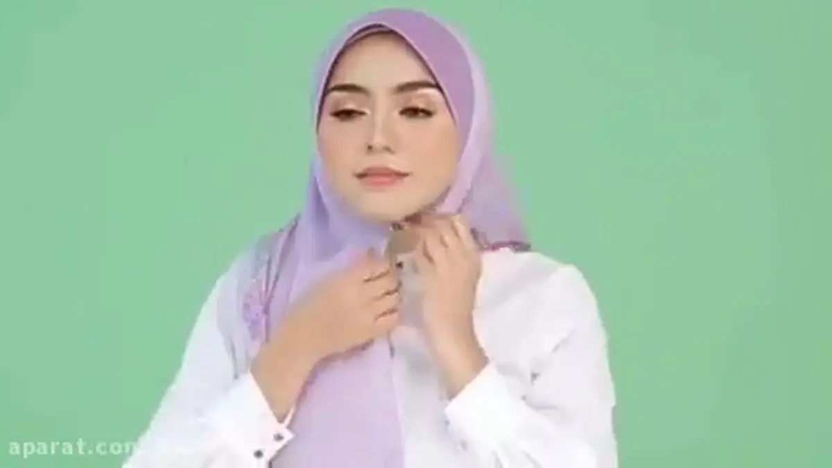 آموزش 7 مدل بستن روسری