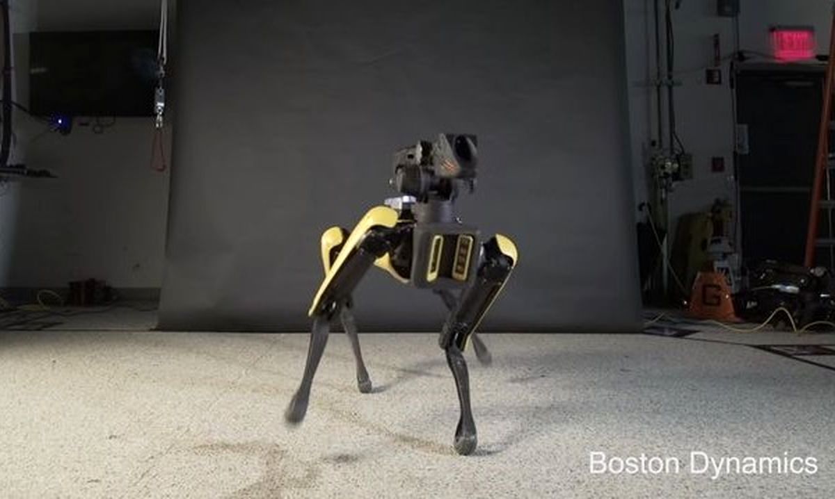 حرکات موزون ربات بوستون داینامیکس