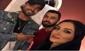 خواننده ماکان بند در تولد پسرِ روناک یونسی /عکس