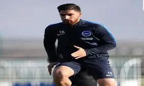 جهانبخش در تمرینات برایتون حضور یافت + عکس