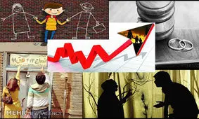 در ۴۹ درصد از طلاق‌ها سابقه طلاق در خانواده وجود داشته است