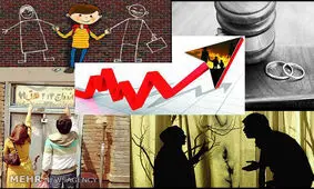 در ۴۹ درصد از طلاق‌ها سابقه طلاق در خانواده وجود داشته است
