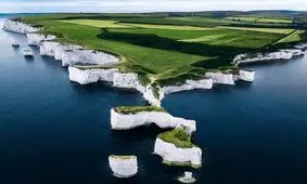 تصویری زیبا از یک ساحل شگفت انگیز + تصویر