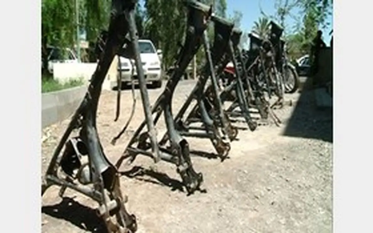 سارقان موتورسیکلت های بم دستگیر شدند