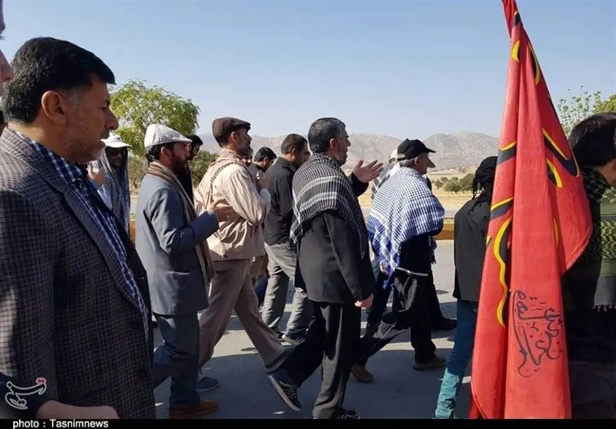 پیاده‌روی حرم تا حرم از امامزاده عبدالله تا امامزاده شاه قاسم(ع) به روایت تصویر