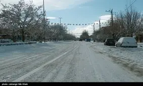 اردبیل یخ زد/ موج جدید بارش برف از روز چهارشنبه