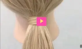 روشی جالب برای مخفی کردن کش مو