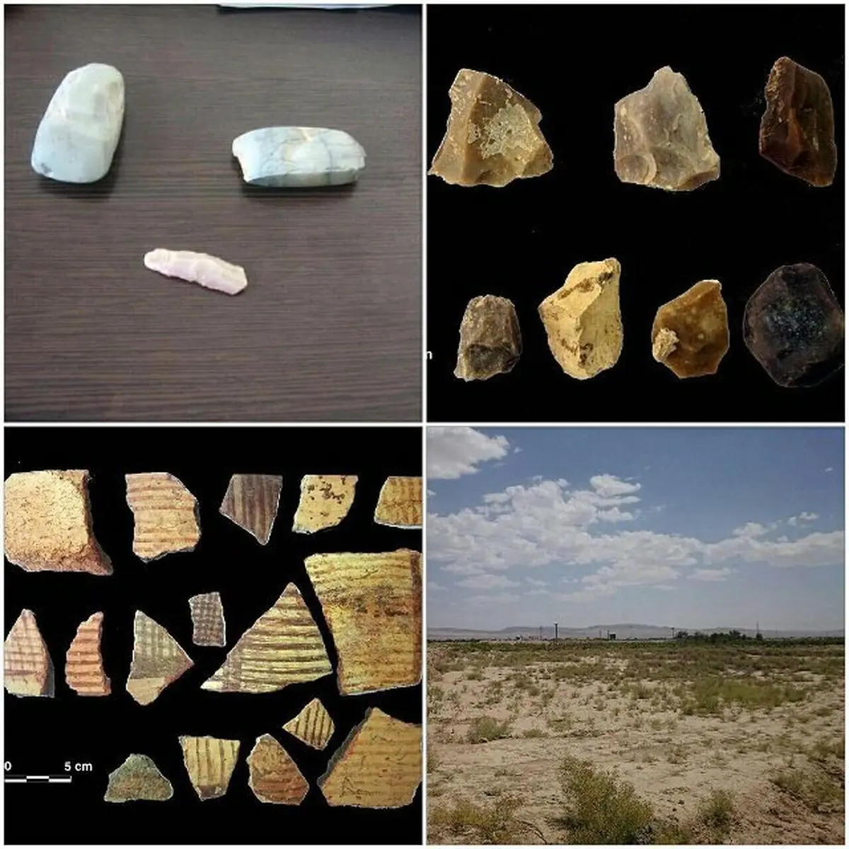 بزرگترین محوطه‌ دوره نوسنگی شمال شرق ایران زیر باغ‌های میوه!