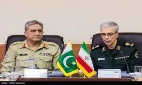 تماس تلفنی سردار باقری با فرمانده ارتش پاکستان درباره مرزبانان ایرانی