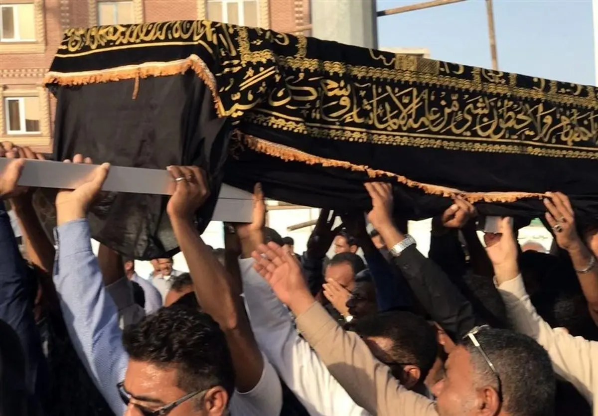 پیکر پدر شهید «زمانی» در طبس تشییع شد