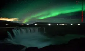 نمایی شگفت‌انگیز از شفق قطبی +عکس