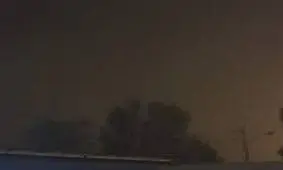 تصاویری از طوفان گرد و خاک در مرز مهران