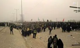 طوفان باسرعت ۷۵ کیلومتر در مرز مهران