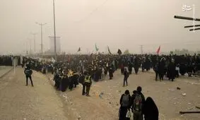 طوفان باسرعت ۷۵ کیلومتر در مرز مهران