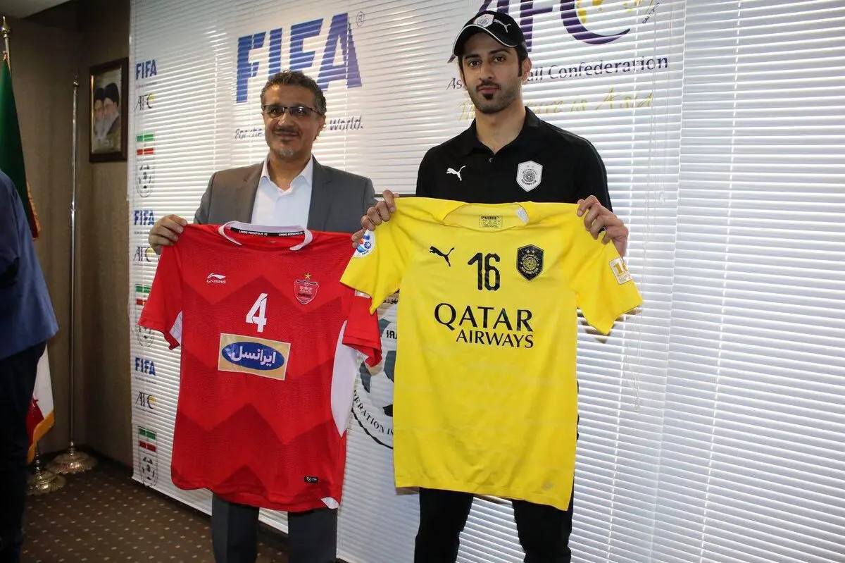 رونمایی از پیراهن‌های پرسپولیس و السد قطر