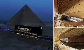 چرا «فرعون خوفو» همراه با دو «کشتی» دفن شد؟