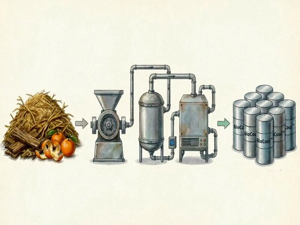 تبدیل ضایعات طبیعی به مواد خنک‌کننده رویایی


