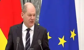 صدر اعظم آلمان: پوتین پیروز نبرد اوکراین نخواهد شد

