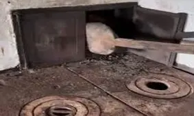 پخت ‎نان در اجاقی ۲۰۰ ساله در ‎ رومانی/ ویدئو