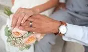 لباس عروس ها در مراسم ازدواج گروهی در نوار غزه/ عکس