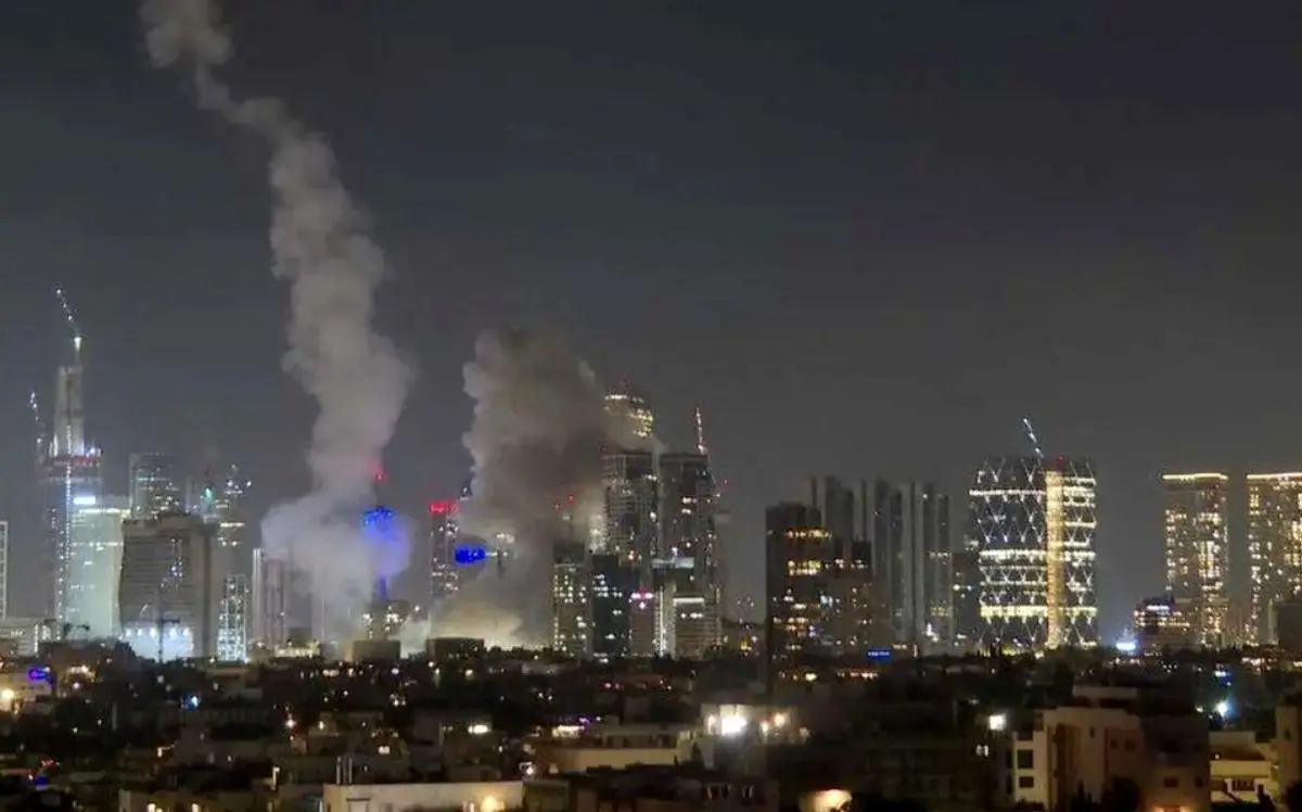 ایران هنگام سخنرانی نتانیاهو تل‌آویو را بمباران کرد