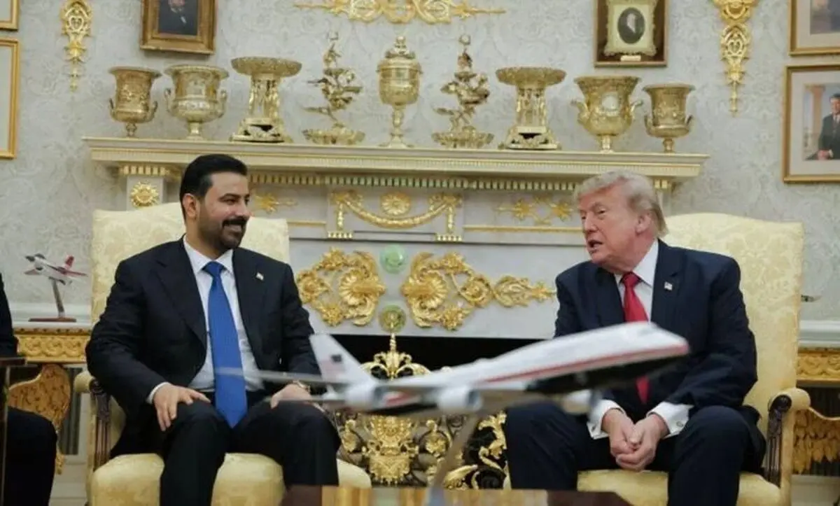 نخست‌وزیر عراق: به ترامپ توصیه کردم به ایران حمله نکند/ رایزنی برای سرمایه گذاری به مدت ۳۰ سال میان عراق و آمریکا مبتنی بر سرمایه گذاری و فناوری به جای حضور نظامی